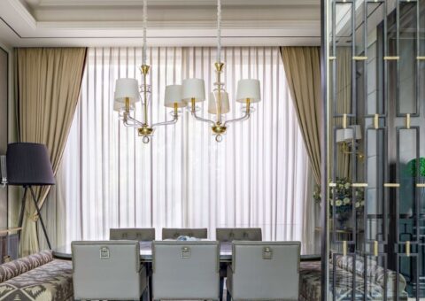 Designed by Ar. Zafar Chaudhary, the Garden Estate in New Delhi blends classical colonial-inspired architecture with modern design.