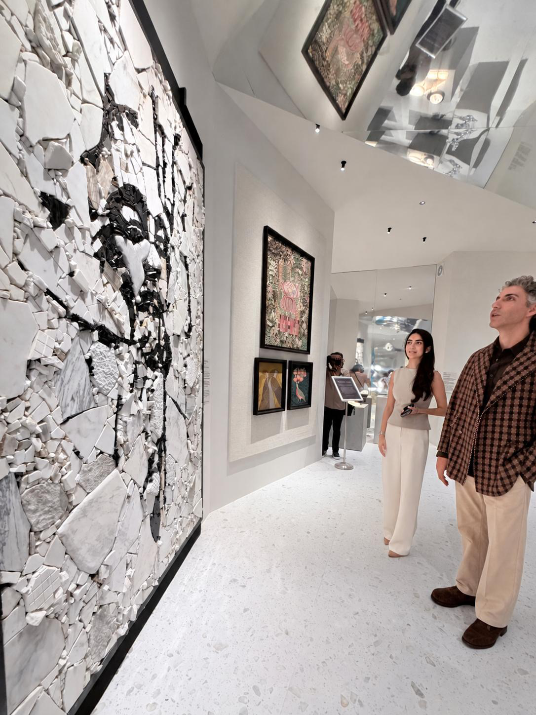 Artwork displayed in the AFTER LIFE exhibition at Design Democracy